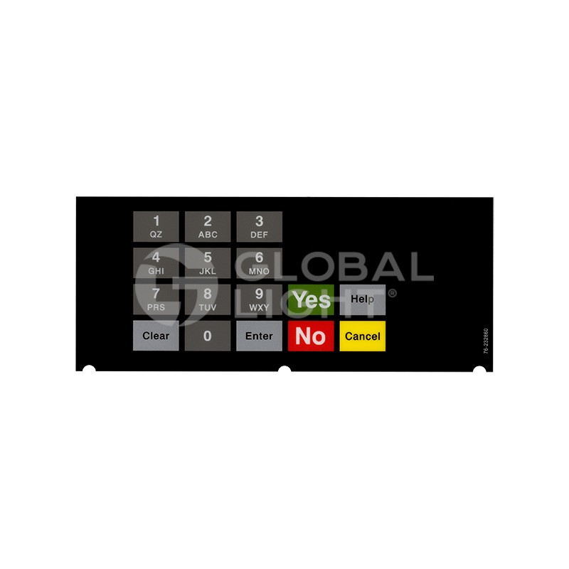 99-232840, GL5070, Tokheim Schlumberger Premier, Overlay 99-232840, GL5070, Tokheim Schlumberger Premier, Overlay