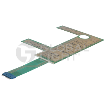 T19525-03, GL5077, Gilbarco Advantage, Membrane Switch / Preset