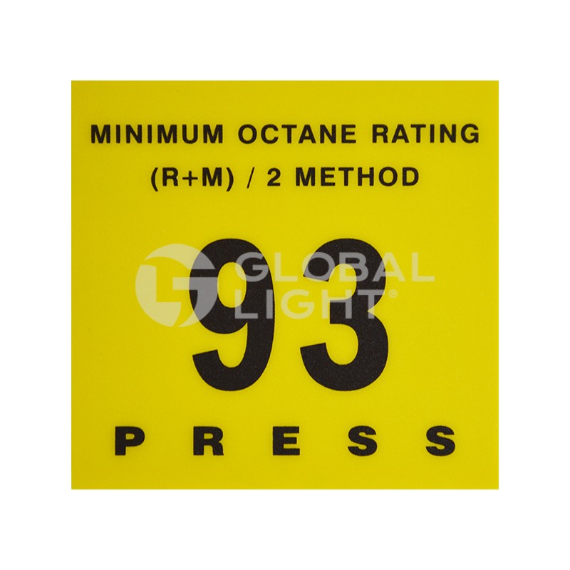 EU02001G004, Gilbarco Encore® 93 Octane Overlay
