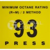 EU02001G004, Gilbarco Encore® 93 Octane Overlay