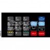 T50064-05, GL5080, Gilbarco  Eclipse, Encore, Keypad Overlay