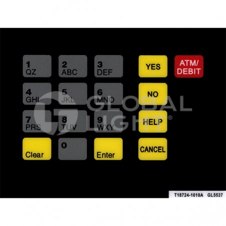 T18724-1010A, GL5537, Gilbarco Advantage, Unocal Overlay
