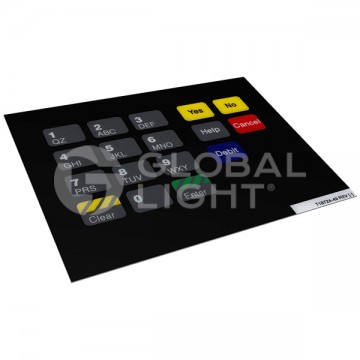 T18724-49, GL5085, Gilbarco Advantage, CRIND Overlay