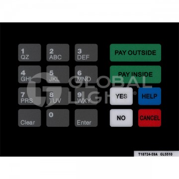 T18724-59A, GL5510, Gilbarco Advantage, Citgo Overlay