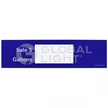 2 Money Volume display glass – BLUE