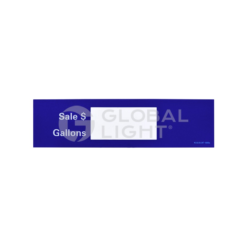 2 Money Volume display glass – BLUE