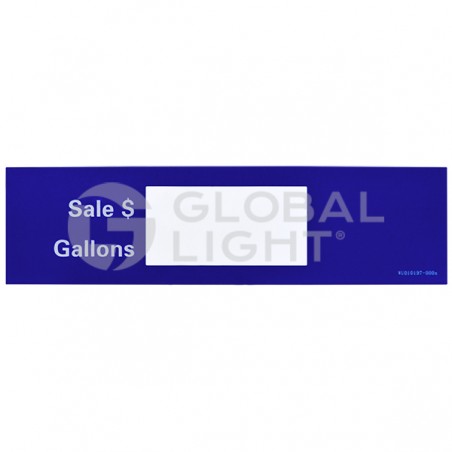2 Money Volume display glass – BLUE