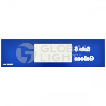 2 Money Volume display glass – BLUE