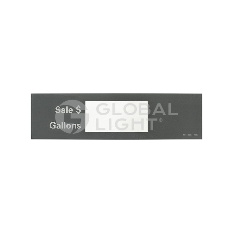 2 Money Volume display glass -GREY