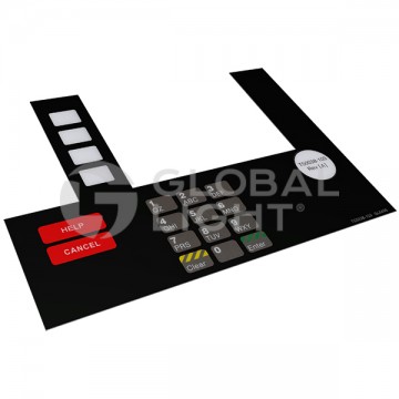T50038-103, GL5466, Gilbarco Advantage, Screen Overlay