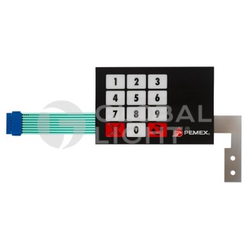 Preset Keypad for Wayne Ovation PEMEX OEM PN 888350-001